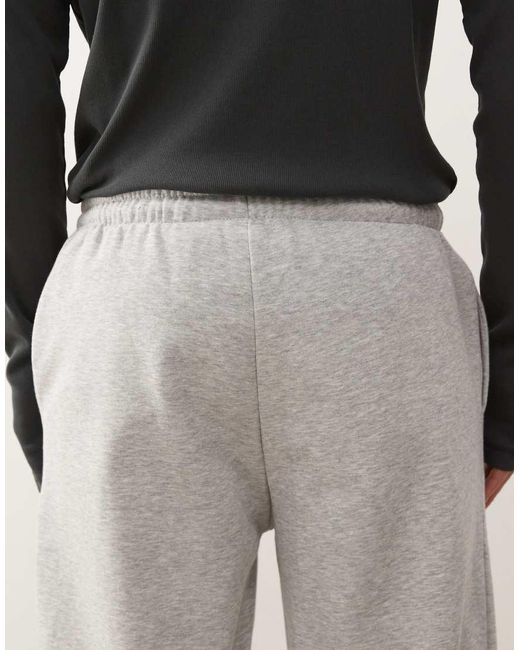 Collusion Black Marl Cuffed jogger for men