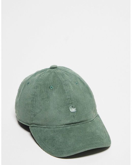 Harlem - casquette en velours côtelé Carhartt en coloris Green