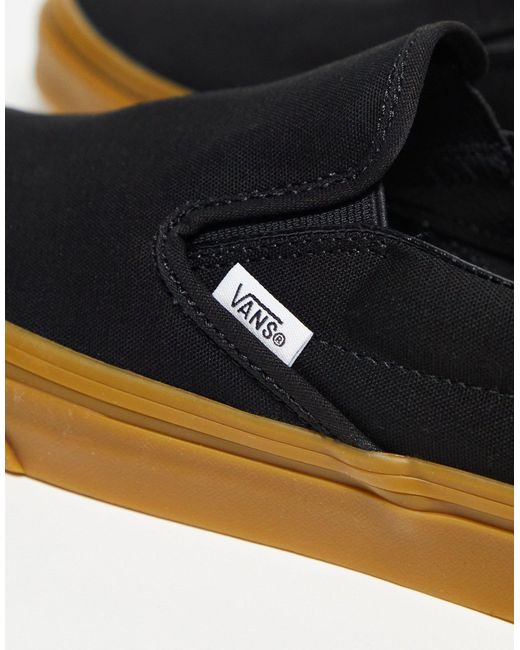 Classic - sneakers nere con suola di Vans in Black da Uomo