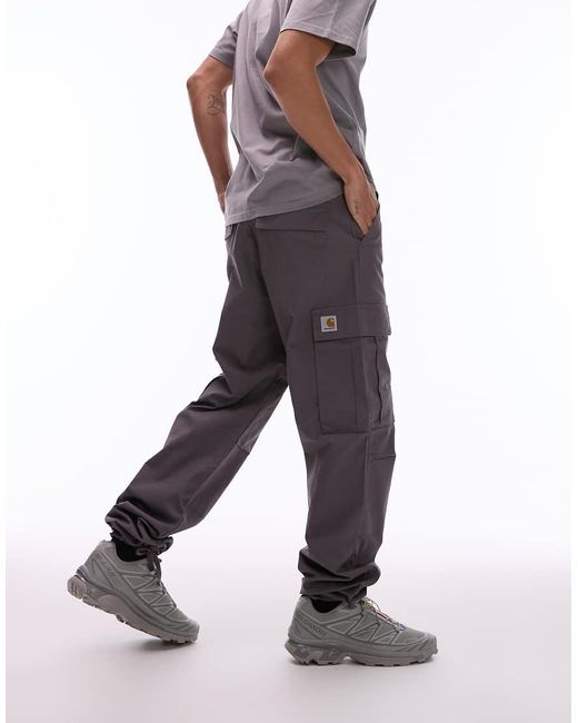 Carhartt Regular Fit Cargobroek in het Gray voor heren