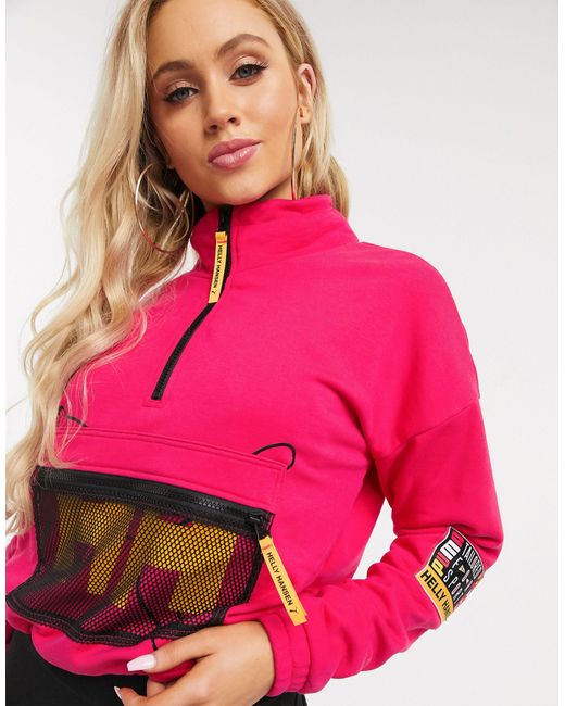 helly hansen half zip pullover