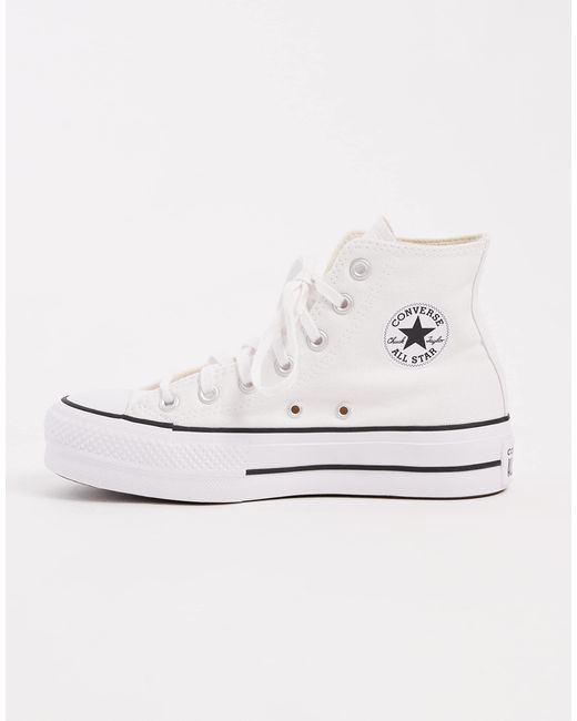Converse Blue – chuck taylor all star lift hi – sneaker