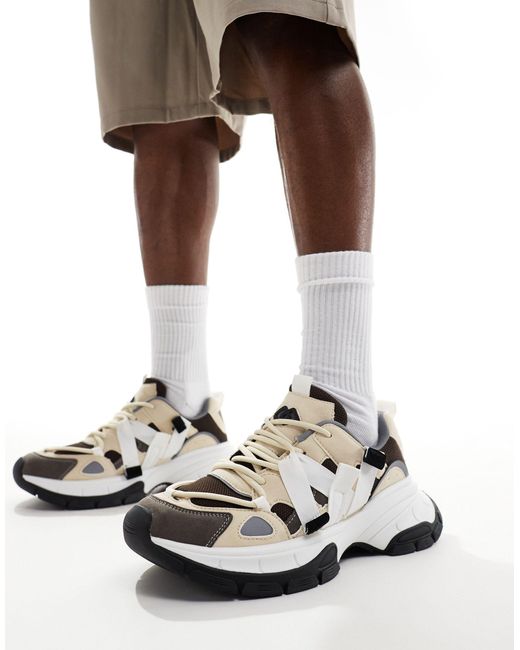 asos chunky sole trainer