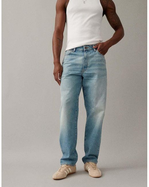 ASOS Blue Straight Jeans for men