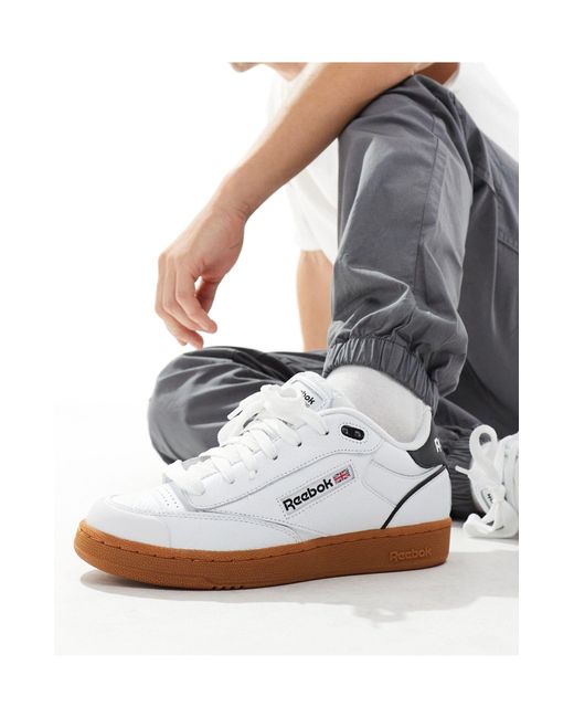 Club c bulc - sneakers bianche con suola di Reebok in Gray da Uomo