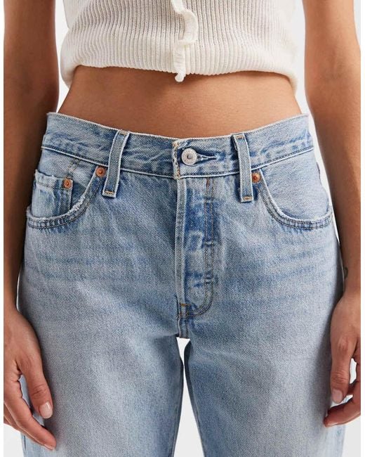 Vaqueros De Corte Recto Estilo Años 90 501 De Levi's de color Blue