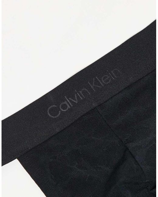 Calvin Klein Black Sculpt Thong for men