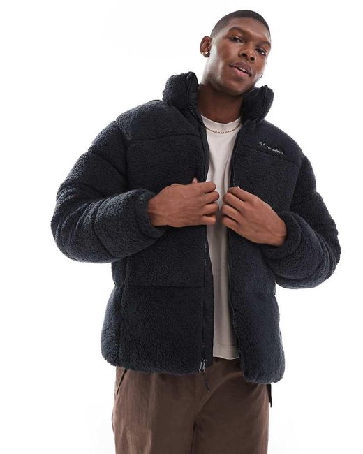 Columbia Black Puffect Ii Sherpa Jacket for men