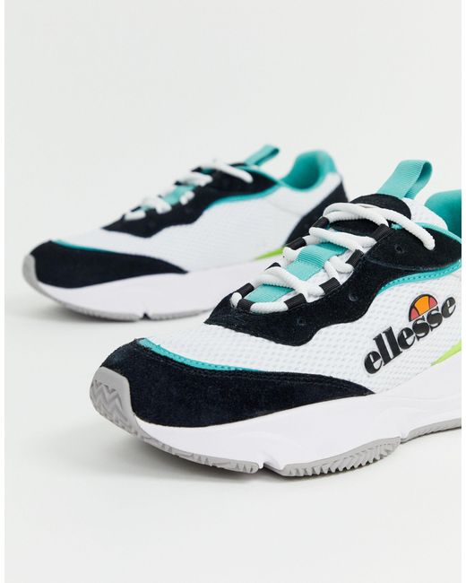 Ellesse Massello Chunky Trainers White for Men | Lyst