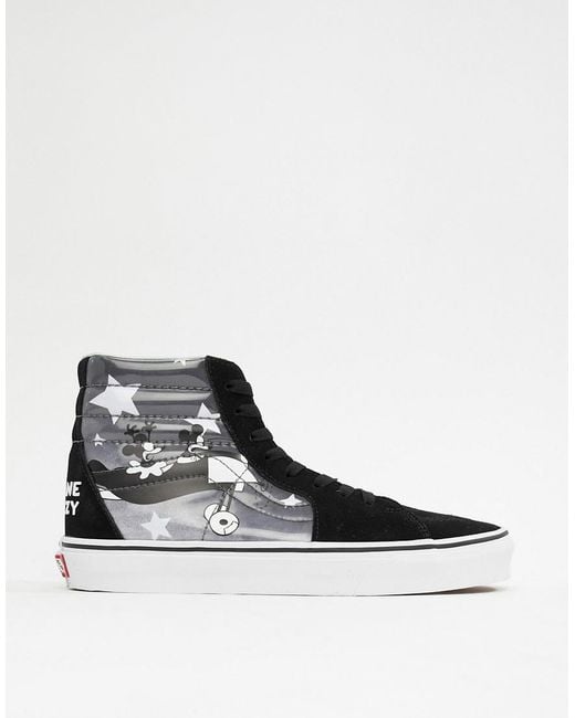 vans sk8 hi mickey mouse
