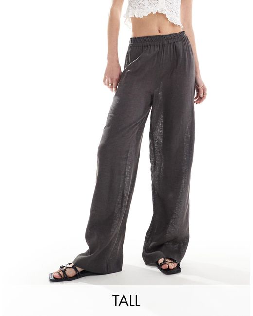 Pantaloni a fondo ampio grigi di ONLY in Gray