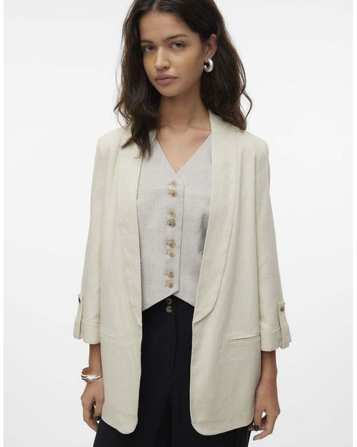 Vero Moda White Blazer