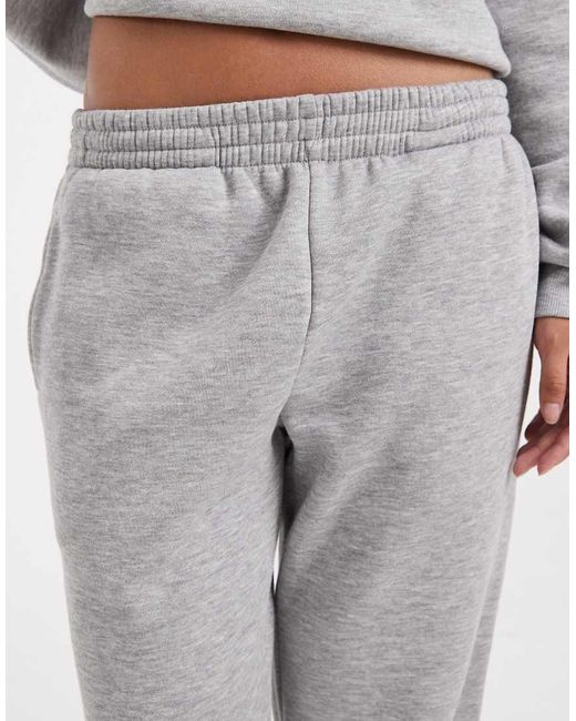 Vero Moda Gray Oversized Cuffed jogger Co-ord