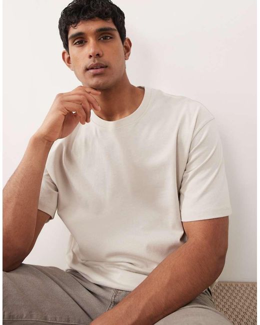 Essentials di Jack & Jones in Natural da Uomo
