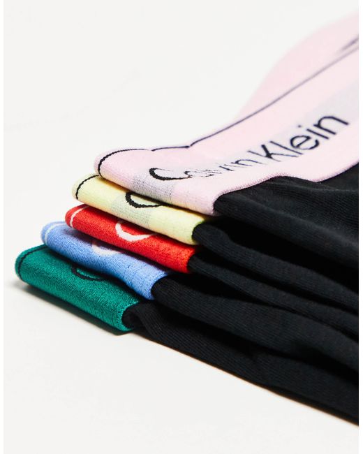 Calvin Klein Pride – 5er-pack unterhosen in Black für Herren