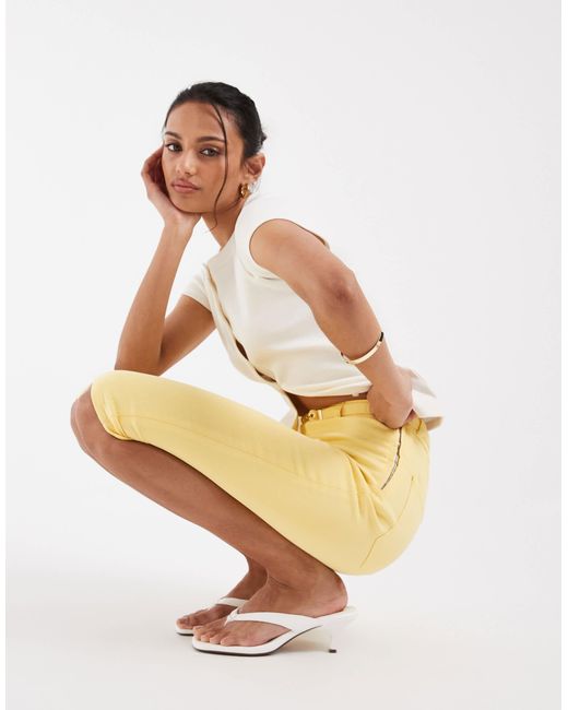 ASOS Natural Capri Jean