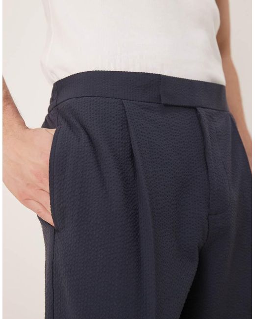 ASOS Natural Smart Co-ord Straight Leg Trousers for men