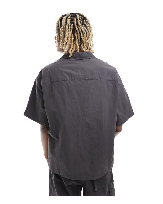 Chemise d'ensemble en nylon Sixth June pour homme en coloris Gray