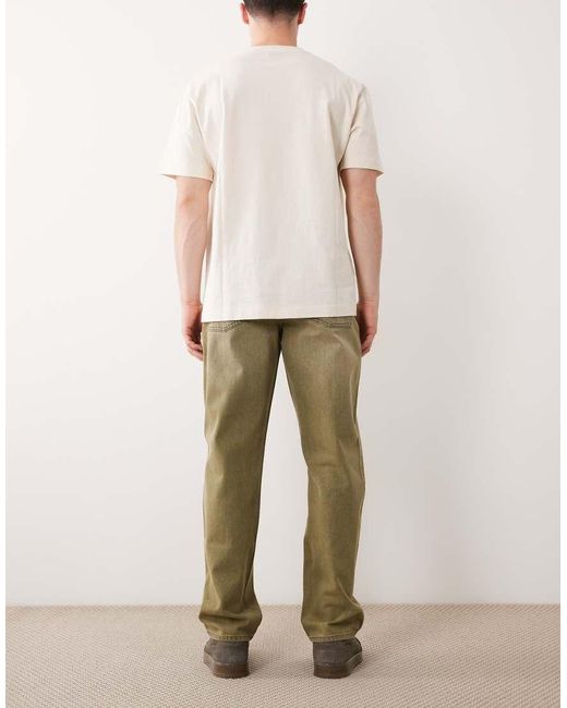 ASOS Natural Straight Jeans for men