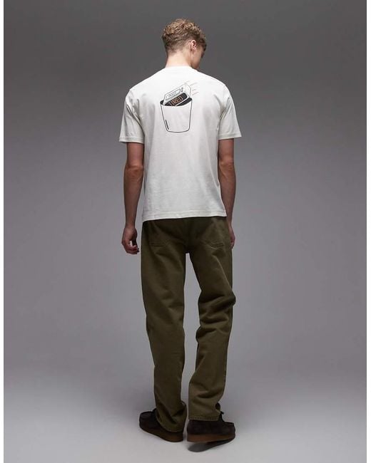 Napapijri Gray Sol T-shirt for men