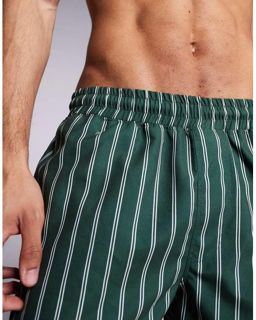 ASOS Green Swim Shorts for men