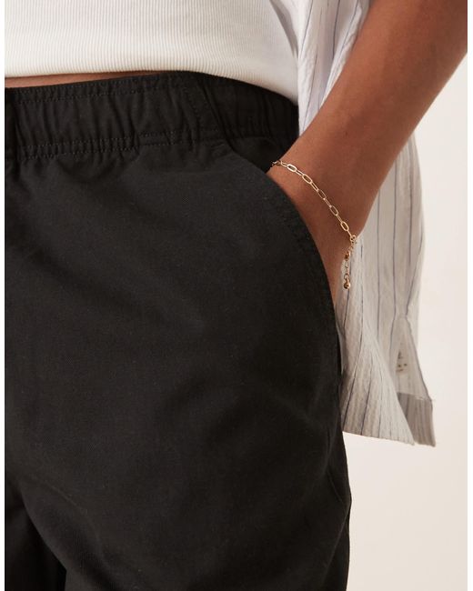 Short ample SELECTED pour homme en coloris Black