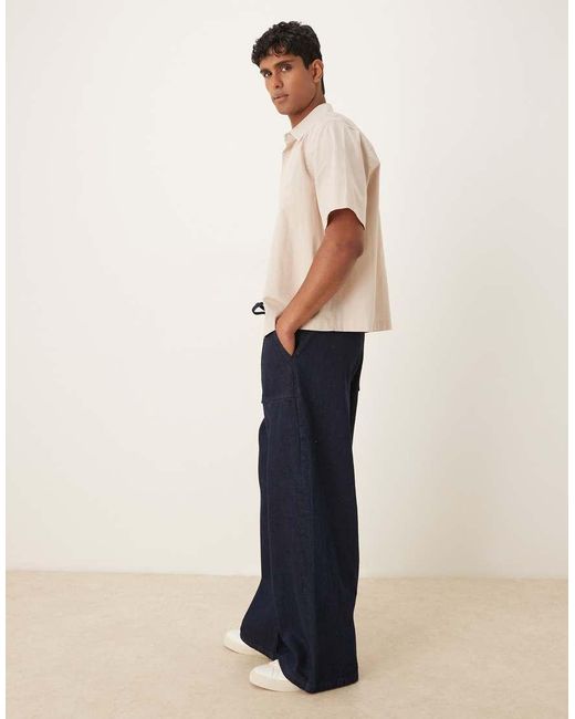 ASOS Natural Loose Lightweight Jean for men