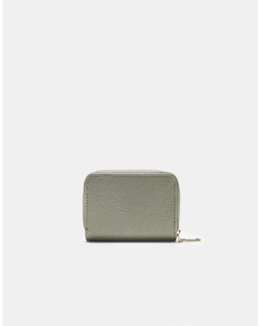 Stradivarius Green Rectangular Purse