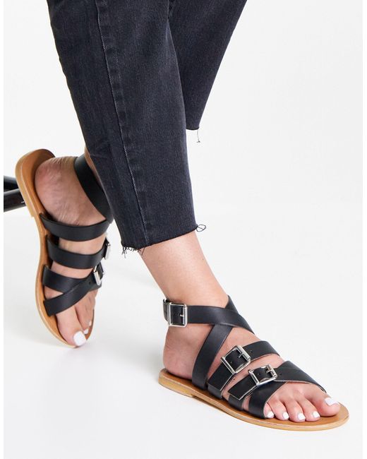 thick strap gladiator sandals