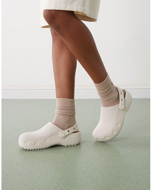 CROCSTM Natural Classic Crafted Clogs