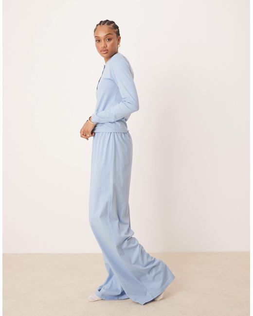 ASOS Blue Asos design tall – mix & match – pyjama-hose