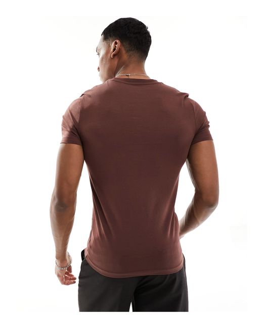 ASOS Red Muscle T-shirt for men