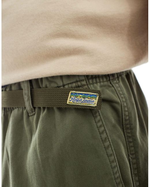Trailster - pantalon cargo décontracté en sergé teint - foncé Polo Ralph Lauren pour homme en coloris Green