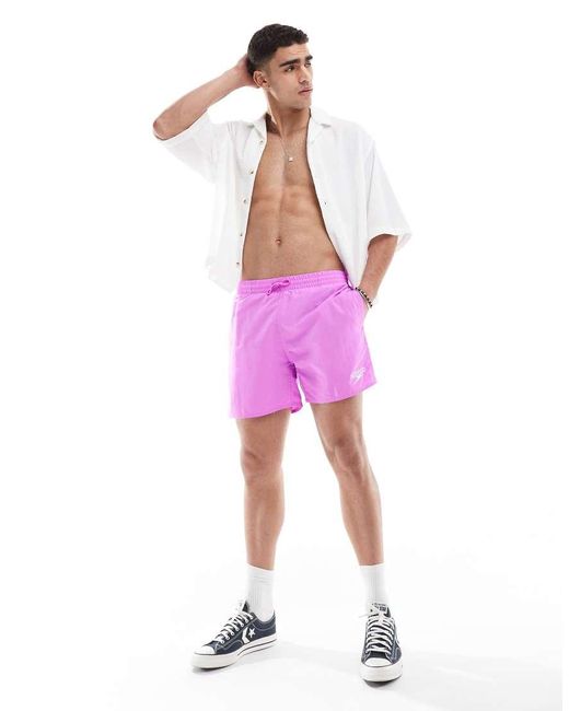 Speedo Pink Swim Shorts Essential 16" Swim Shorts for men