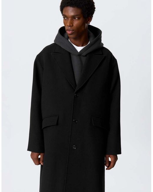 Cappotto di Weekday in Black da Uomo