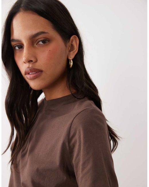 New Look Brown Girlfriend Tee