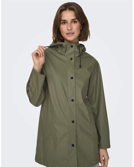 ONLY Blue Raincoat