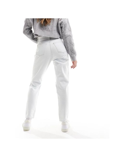Calvin Klein White – mom-jeans