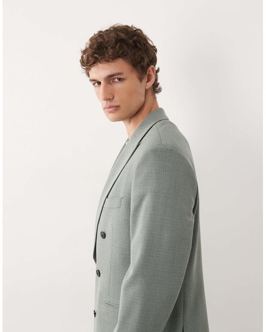 ASOS Gray Regular Suit Jacket for men
