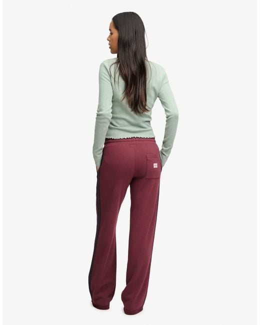Superdry Red Athletic Essentials Hockey Joggers