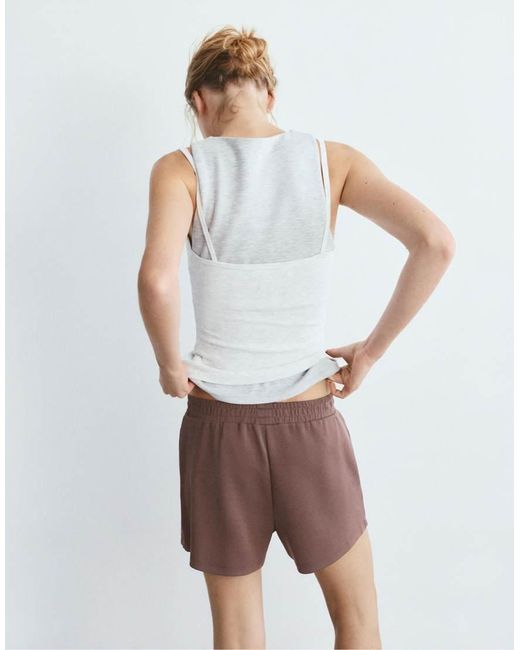 Pull&Bear Brown Sports Shorts