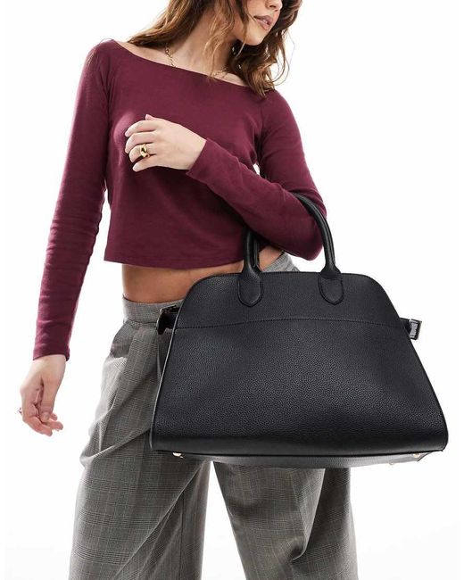 Glamorous Red Handheld Large Tote Bag