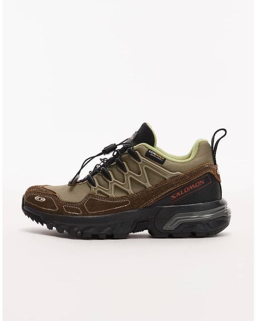 Salomon Brown Acs+ Escape Trainers