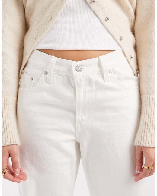 Levi's Natural Middy Loose Boot Jeans