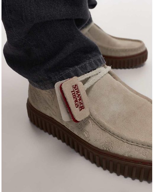 Clarks Black X Stranger Things Torhill Hi Boot for men