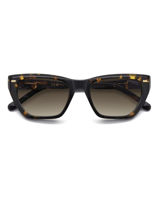 Carrera Brown Carrera Rectangular Sunglasses With Lenses