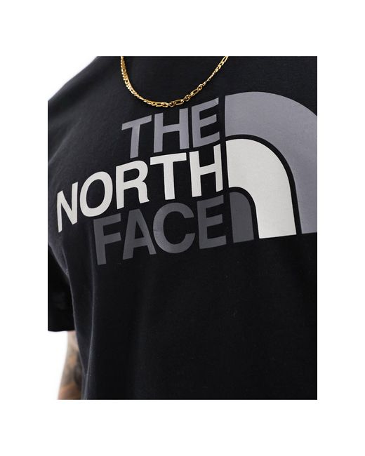 Easy - t-shirt avec logo graphique The North Face pour homme en coloris Black