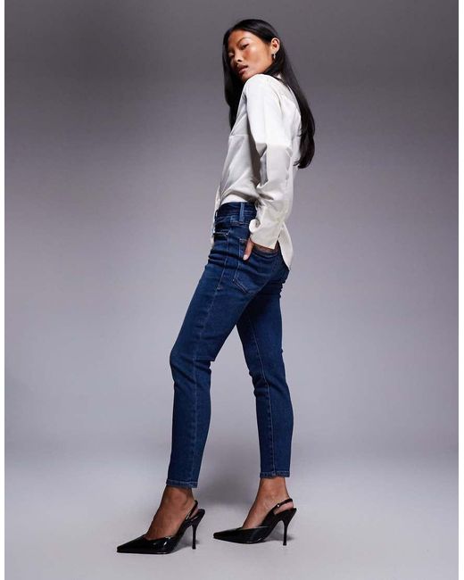 Good American Petite Blue Skinny Jeans