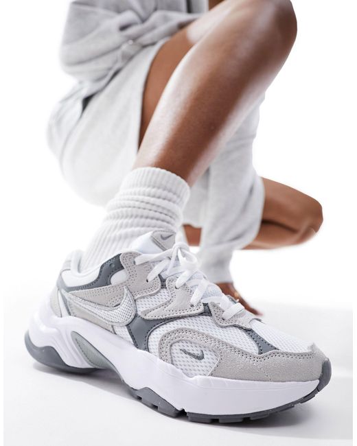Runninspo - baskets avec détails s - gris Nike en coloris White