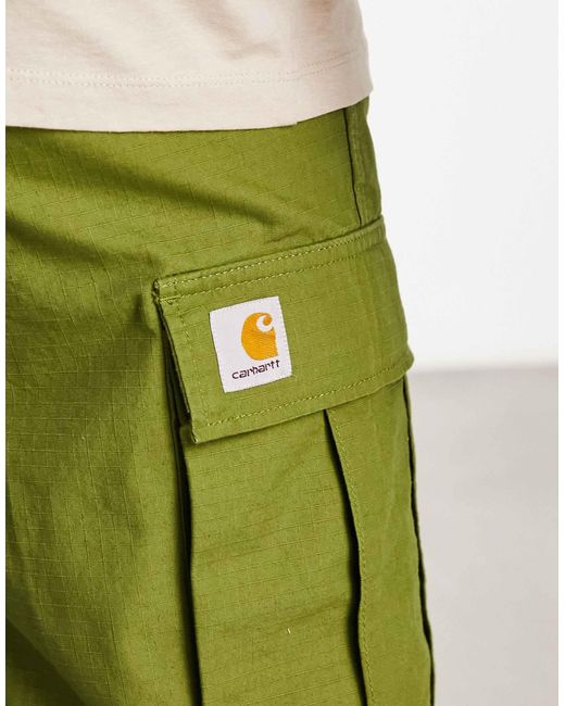 Short cargo coupe classique Carhartt pour homme en coloris Green